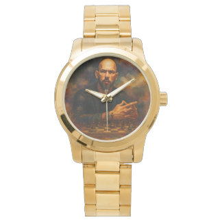 Andrew Tate Överstor Guldarmbandsur Armbandsur