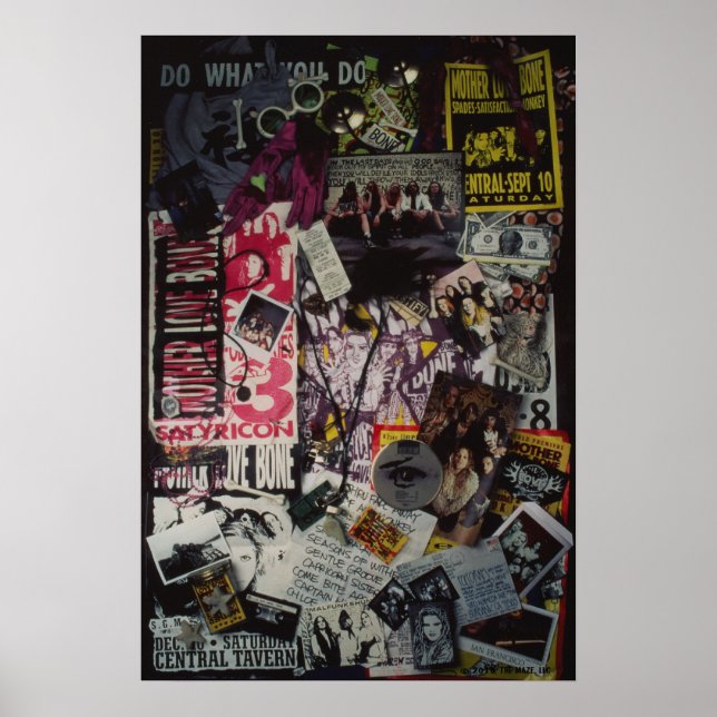Andrew Wood Collage Poster (Framsidan)