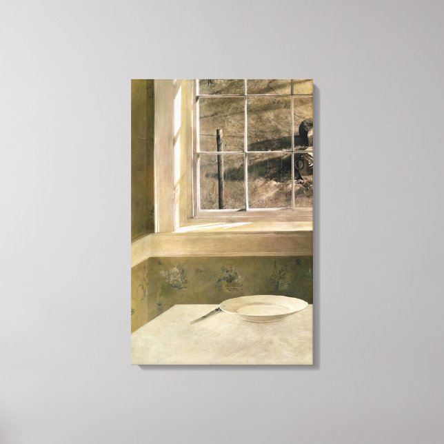 Andrew Wyeth - GROUNDHOG DAY Canvastryck (Framsida)
