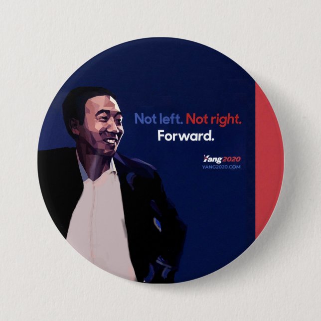 Andrew Yang 2020 Knapp (Framsida)