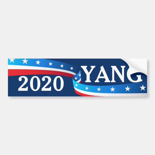 Andrew Yang 2020 President Bildekal (Framsidan)
