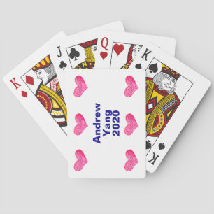 Andrew Yang 2020 Presidentval Casinokort