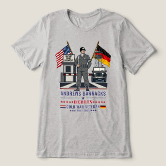 Andrews Barracks Berlin Kalla kriget Veteran MP T Shirt