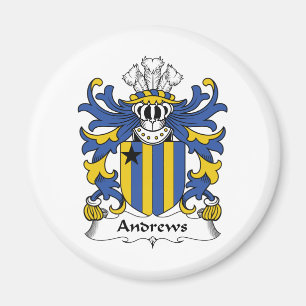 Andrews familjvapensköld magnet