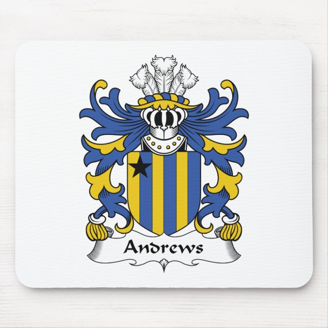Andrews familjvapensköld musmatta (Framsidan)