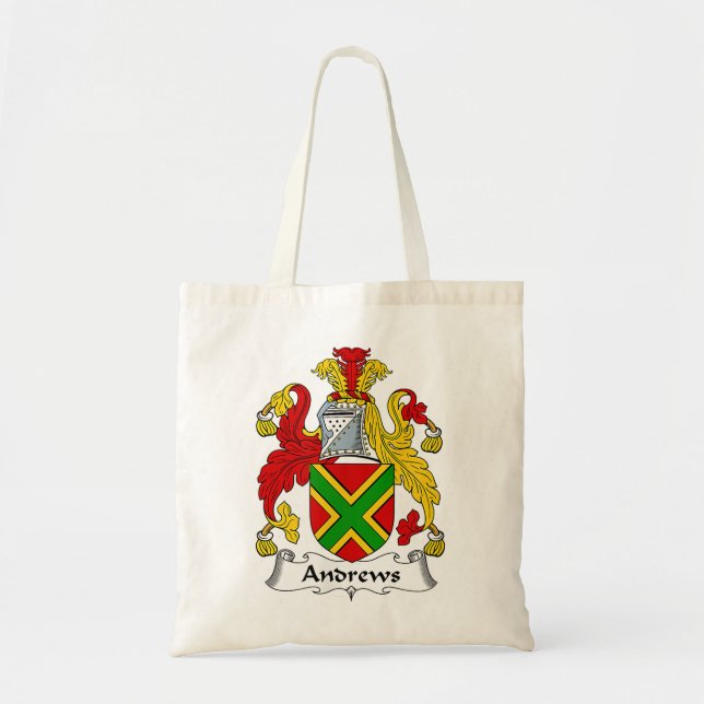 Andrews Jackar Arm Family Crest Tygkasse (Framsidan)