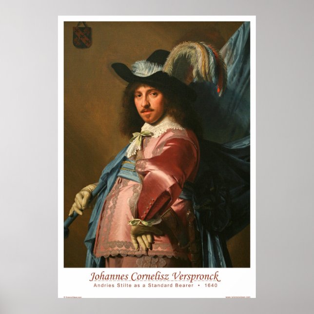 Andries Stilte som Standard Bearer Poster (Framsidan)