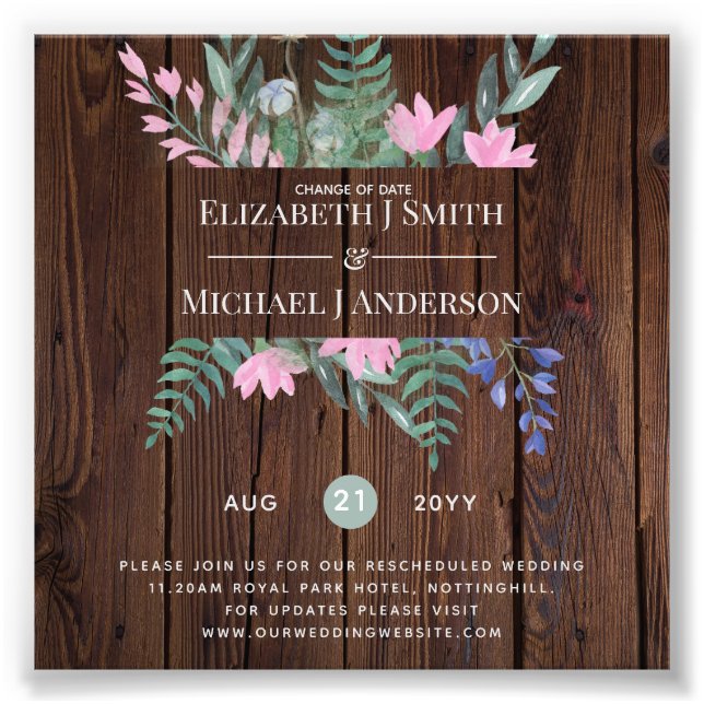 Ändring av Chicen för uppskjutande av datumplaner  Fototryck (Framsidan)