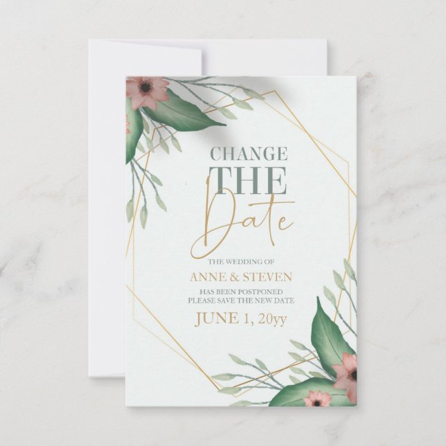 Ändring av datum - Uppdatering av tillställningen Meddelande (Framsida)