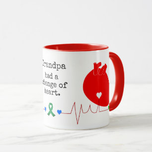 Ändring av hjärttransplantation mugg