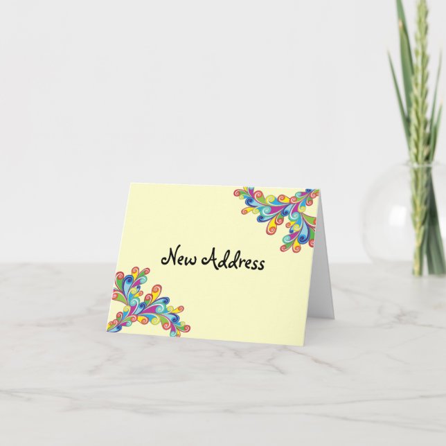 Ändring av hörnkurser i Adress-meddelande Meddelande (Framsida)