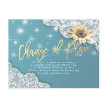 Ändring Av Plan Bröllopsuppskov Slöjda Solrosor