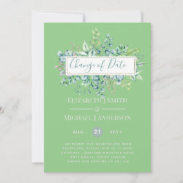 Ändring av planer Datum för händelse av Eucalyptus