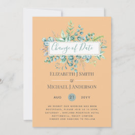 Ändring av planer Datum för händelse av Eucalyptus