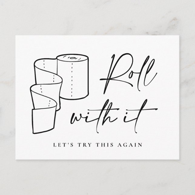 Ändring av uppskjutet datum annullering vykort (Framsida)