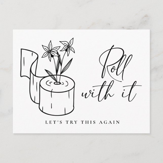 Ändring av uppskjutet datum annullering vykort (Framsida)