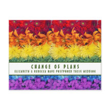 Ändring av vykort för planerad Pride