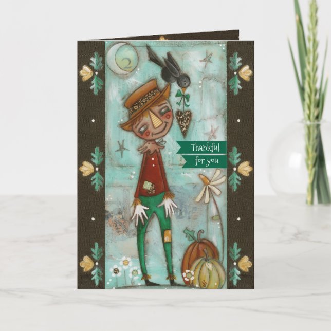 Ändringar av årstid - gratulationskort helgkort (Framsida)