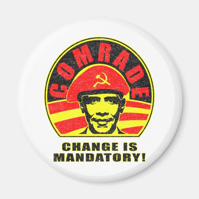 Ändringen är obligatorisk magnet (Framsidan)