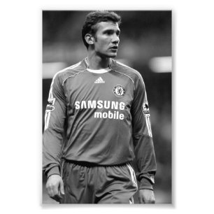 Andriy Shevchenko Chelsea Stamford Bridge London Fototryck