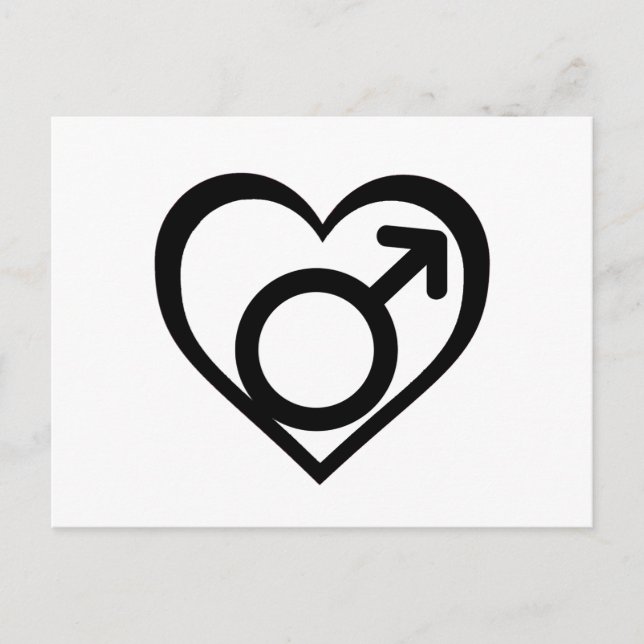 ANDROFILIA SYMBOL -.png Vykort (Framsida)