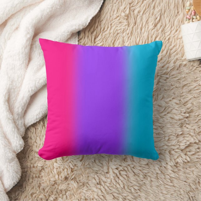 Androgyn Pride Gradient - Present till androgyn pe Kudde (Filt)