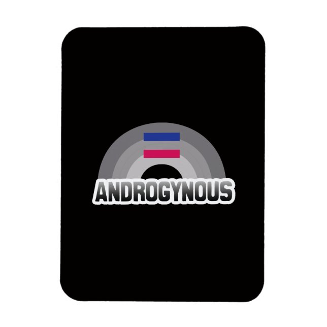 Androgyn stolthet magnet (Vertikal)