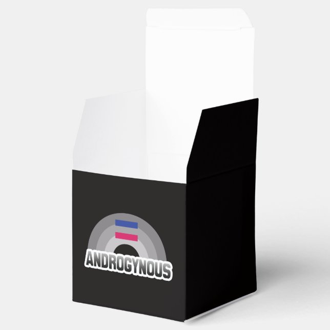 Androgyn stolthet presentaskar (Öppnad)