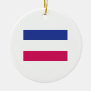 ANDROGYN SYMBOL JULGRANSPRYDNAD KERAMIK