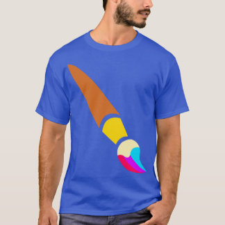 Androgyne Paintbrush T Shirt