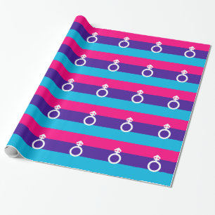 ANDROGYNE PRIDE SYMBOL PRESENTPAPPER