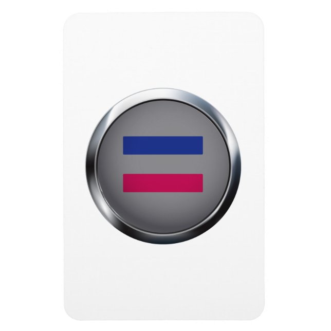 ANDROGYNT MEDALJON MAGNET (Vertikal)