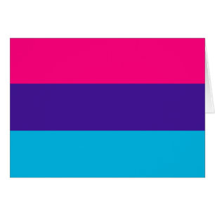 Androgynt Stolt Hälsningskort