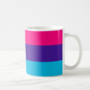 Androgynt stolthetsflagg kaffemugg