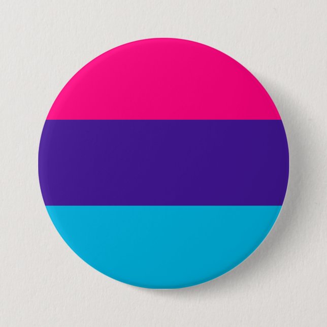 Androgynt stolthetsflagg knapp (Framsida)