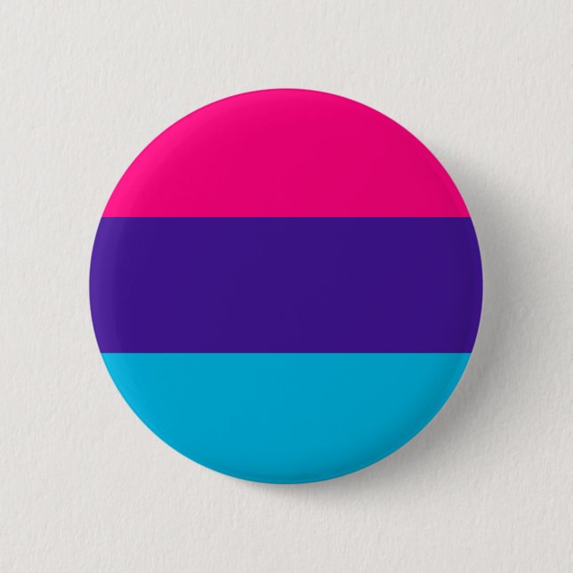Androgynt stolthetsflagg knapp (Framsida)