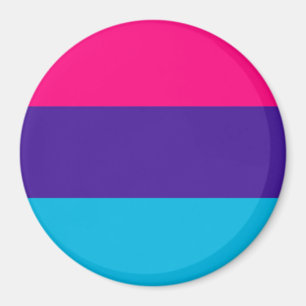 Androgynt stolthetsflagg magnet