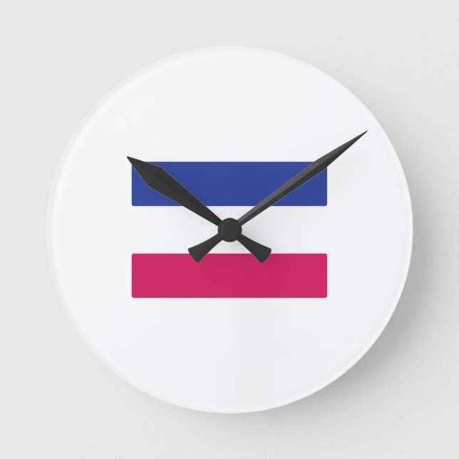 ANDROGYNT SYMBOL RUND KLOCKA (Framsida)