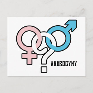 Androgyny Vykort