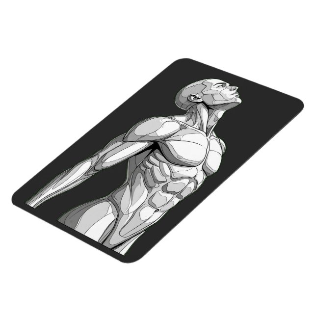 Android Anatomy: Cyborg Flexible Magnet (Vänstra Sidan)