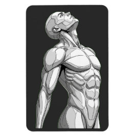 Android Anatomy: Cyborg Flexible Magnet