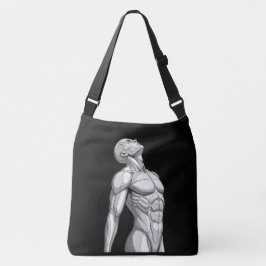 Android Anatomy: Cyborg Futuristic Crossbody Bag Axelväska