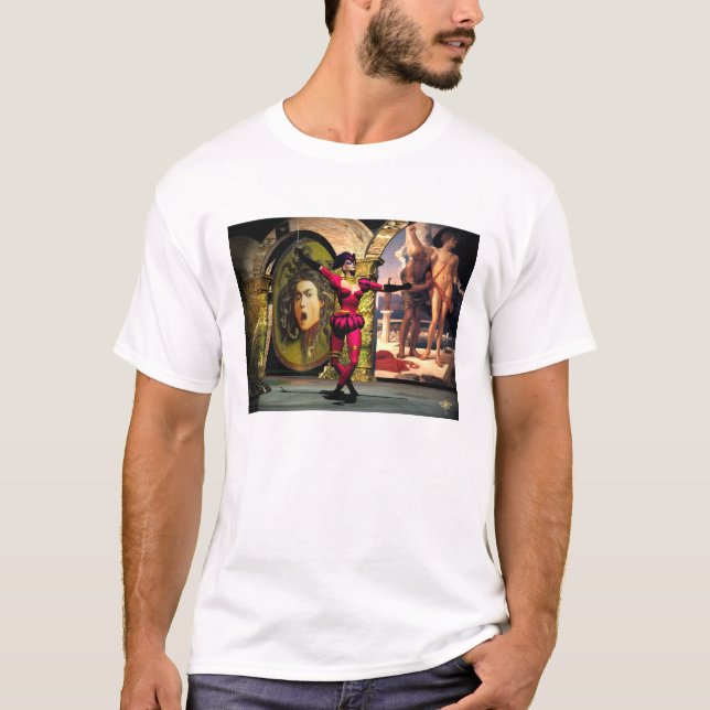 ANDROID BALLET, Science fiction Tee Shirt (Framsida)
