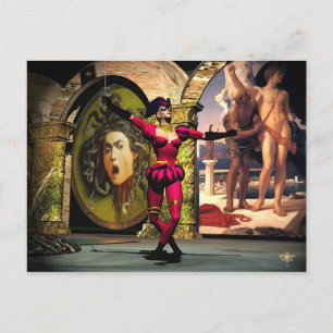 ANDROID BALLET, Science fiction Vykort