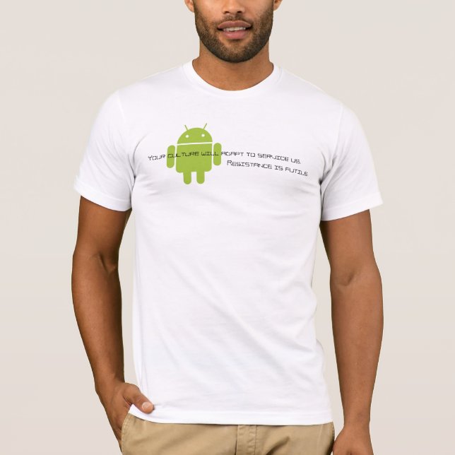 Android-borg T Shirt (Framsida)