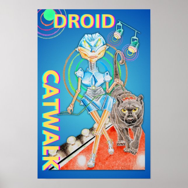 ANDROID CATWALK POSTER (Framsidan)