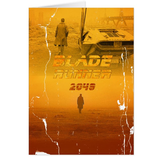 Android Dreams 2049 Hälsningskort (Framsidan)