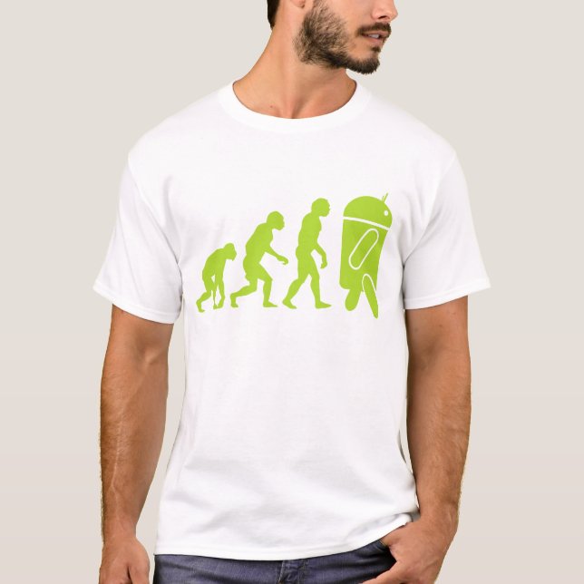 Android Evolution T Shirt (Framsida)