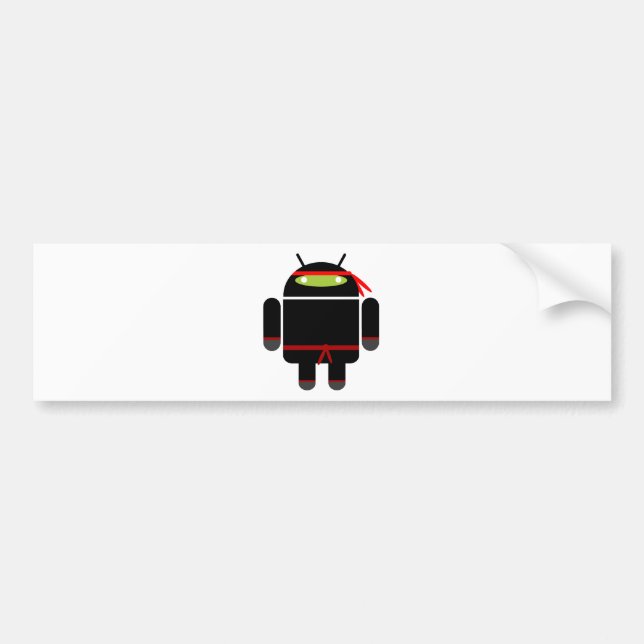 Android Ninja Bildekal (Framsidan)