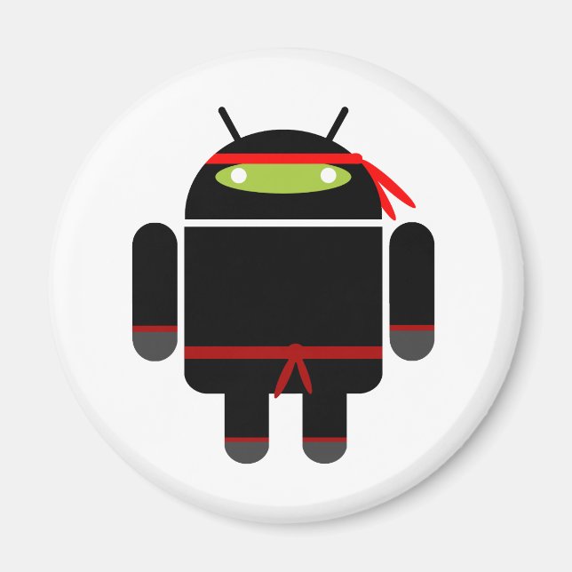 Android Ninja Magnet (Framsidan)